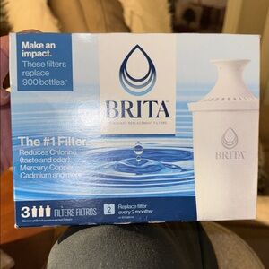 Brita Blue and White Water Filter Set